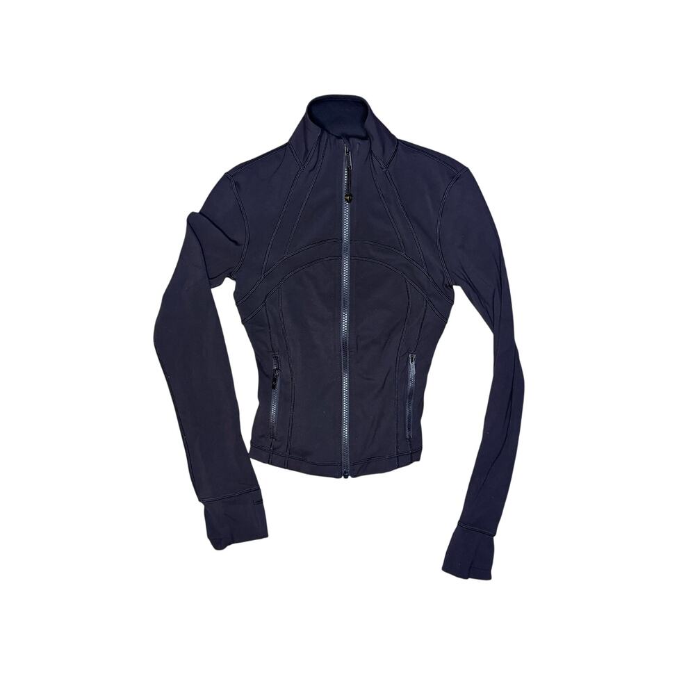 Lululemon Black Define Nulu Jacket Size 0 - Picture 2 of 5